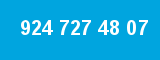924 727 48 07 924 727 48 07